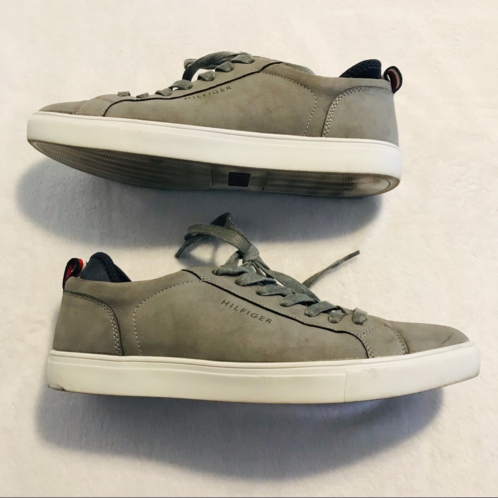 Men’s Tommy Hilfiger Gray Suede McNeil Sneaker